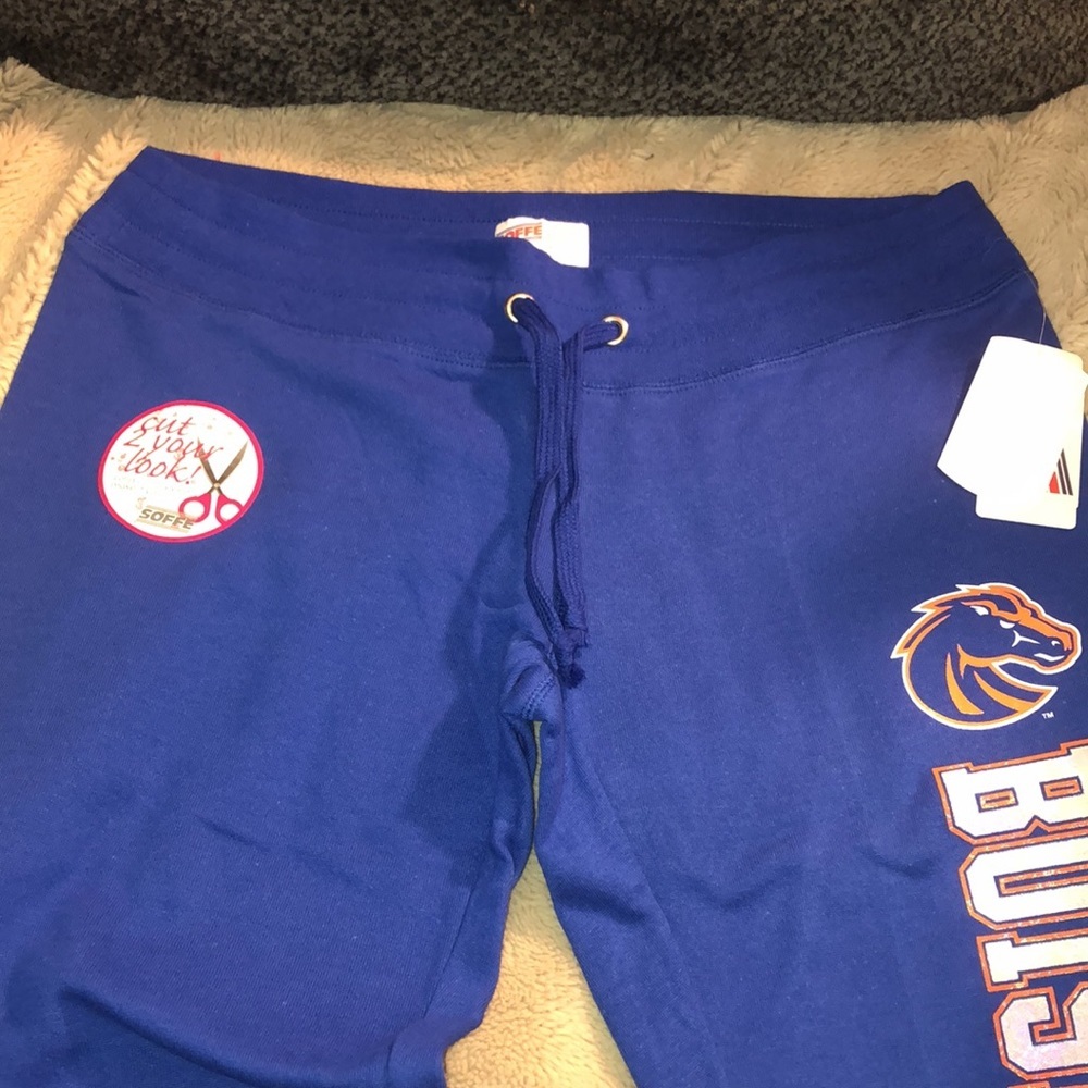 NWT Soffe Boise State Broncos Fleece Pants, XL—-Juniors - Picture 4 of 9